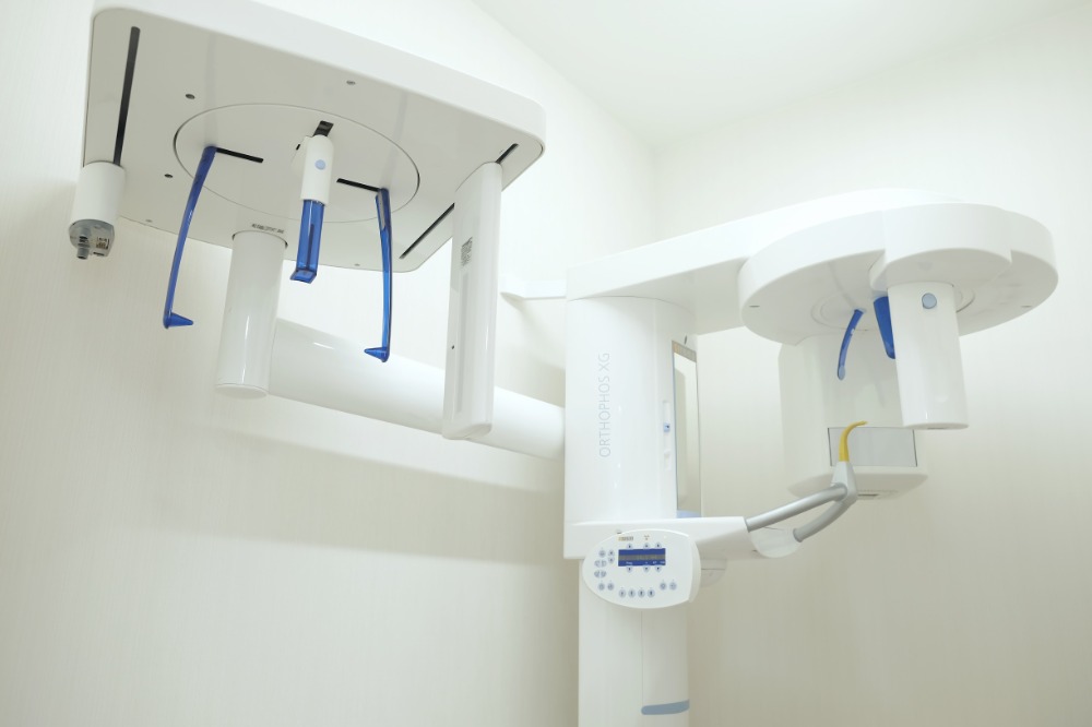 当院では、口腔用CTで精密に顎の確認も行うこともできます。